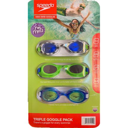 Speedo Triple Goggle Pack
